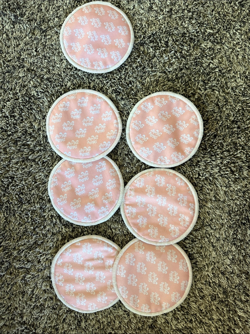 Reusable Pink Nursing Pads